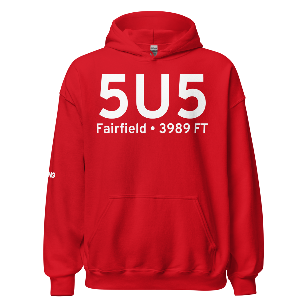 Fairfield (K5U5) Airport Hoodie Sweatshirt 