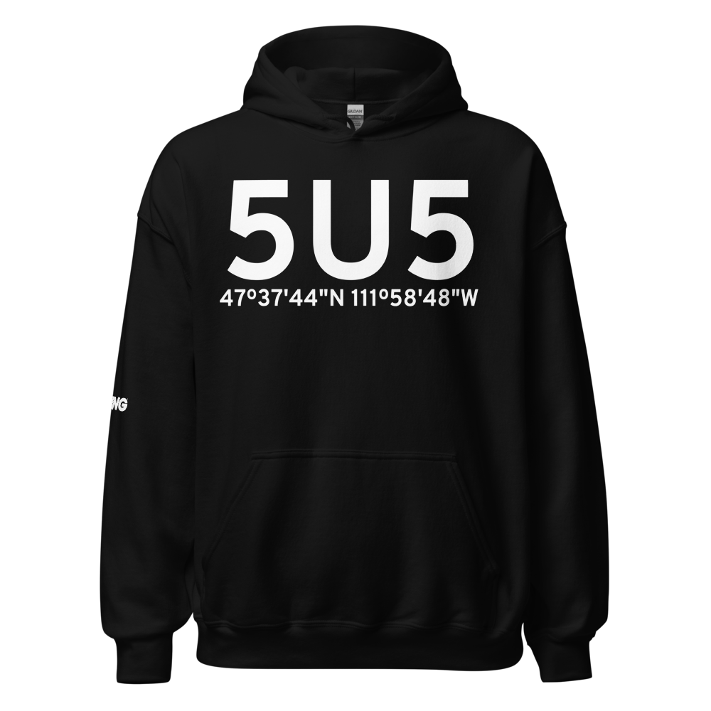 Fairfield (K5U5) Airport Hoodie Sweatshirt 