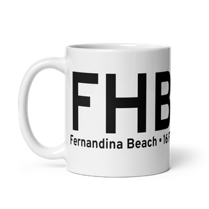 Fernandina Beach (FHB) Airport Mug