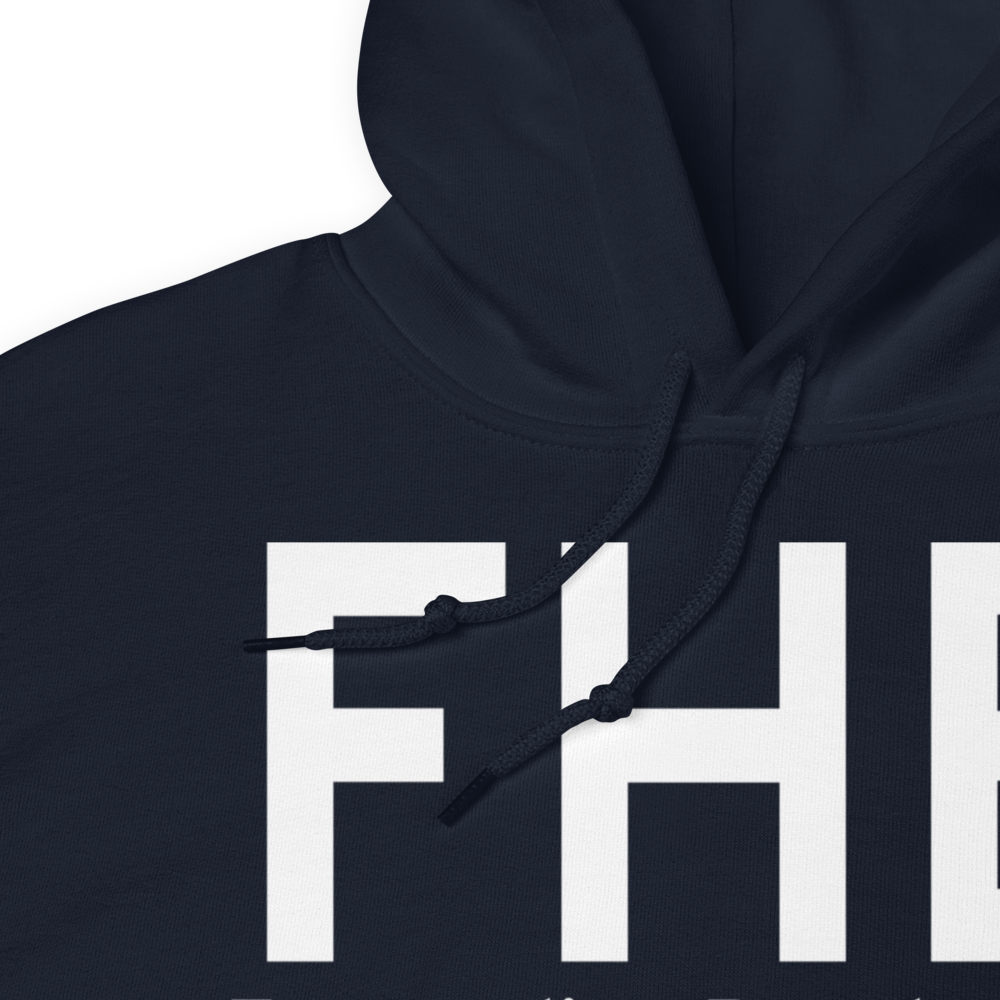 Fernandina Beach (FHB) Airport Hoodie Sweatshirt 