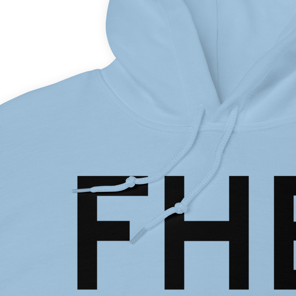 Fernandina Beach (FHB) Airport Hoodie Sweatshirt 