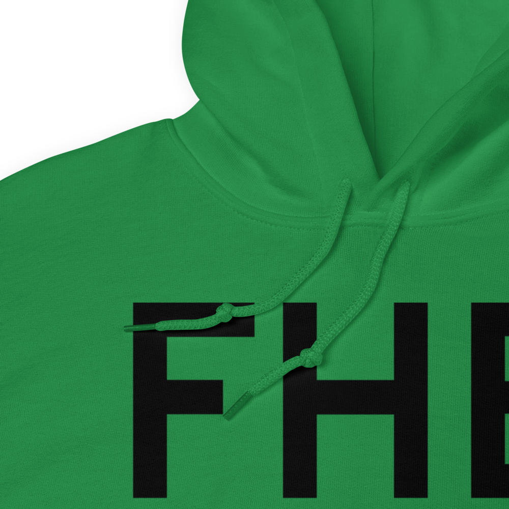 Fernandina Beach (FHB) Airport Hoodie Sweatshirt 