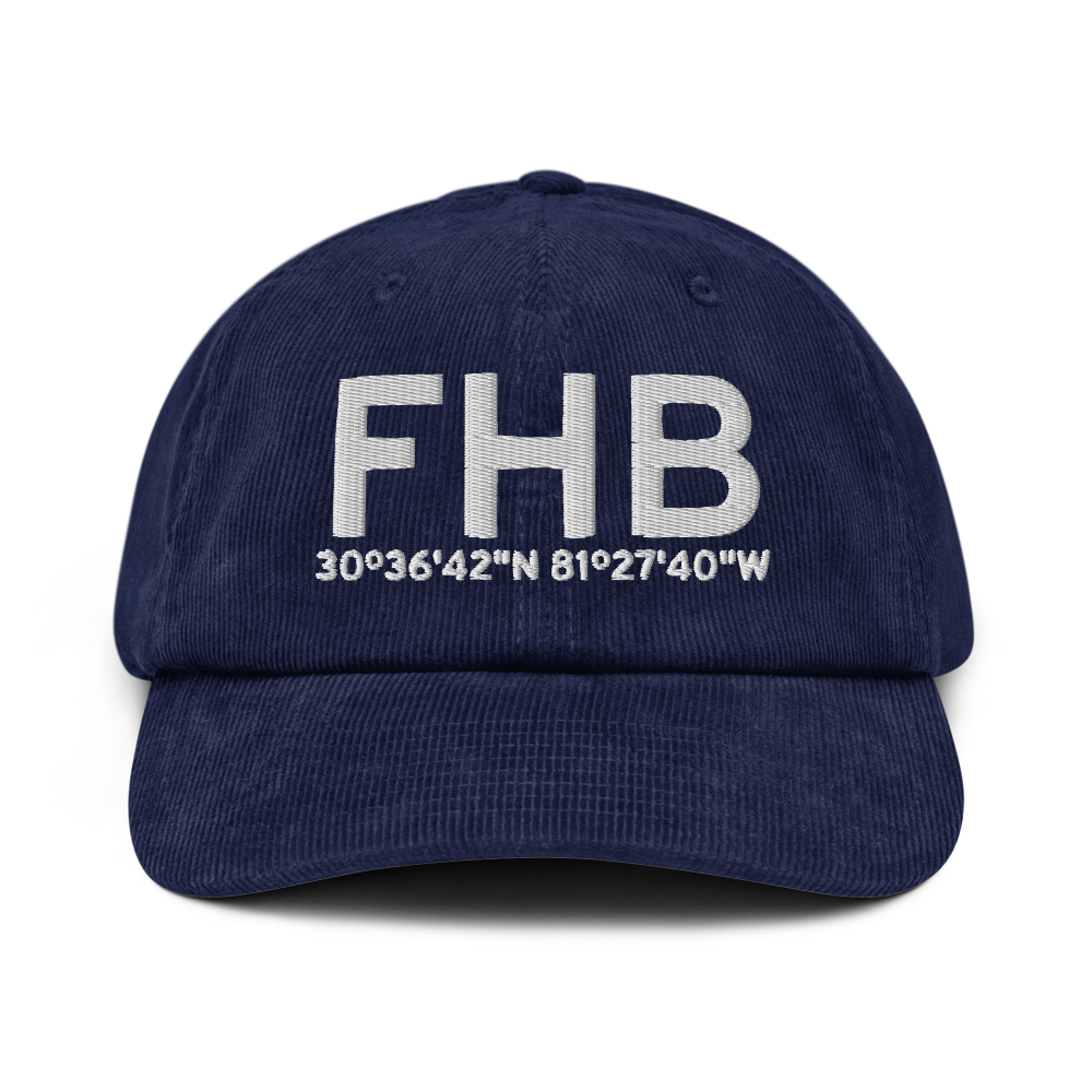 Fernandina Beach (FHB) Airport Hat 
