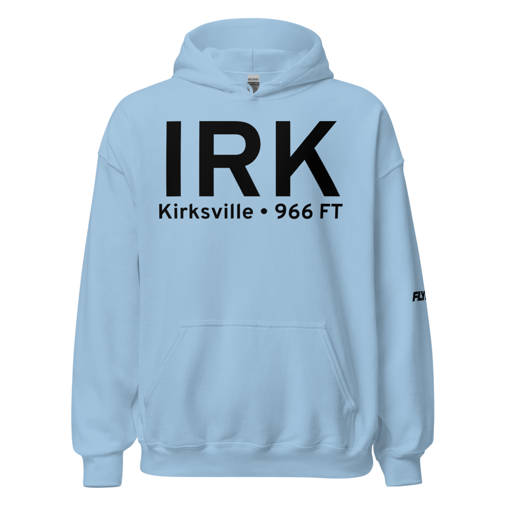 Kirksville (KIRK) Airport Hoodie Sweatshirt 