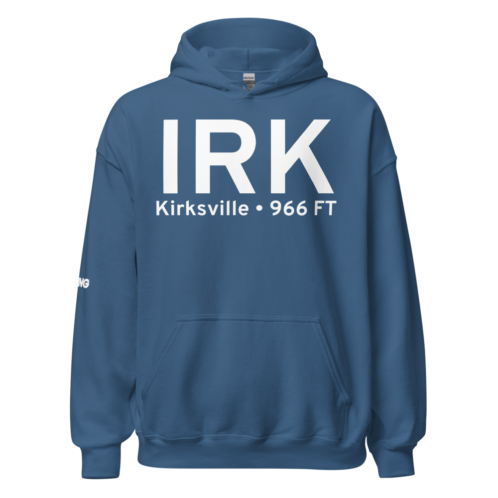 Kirksville (KIRK) Airport Hoodie Sweatshirt 
