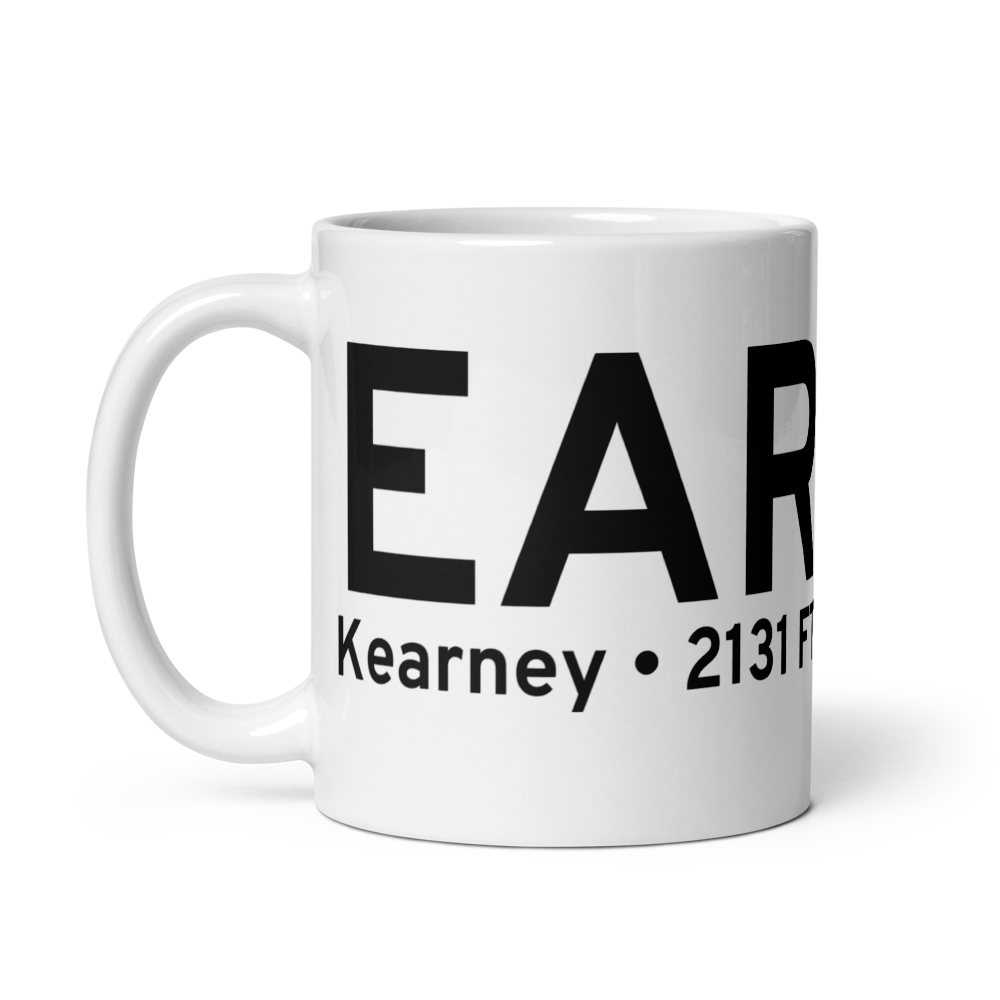 Kearney (KEAR) Airport Mug 