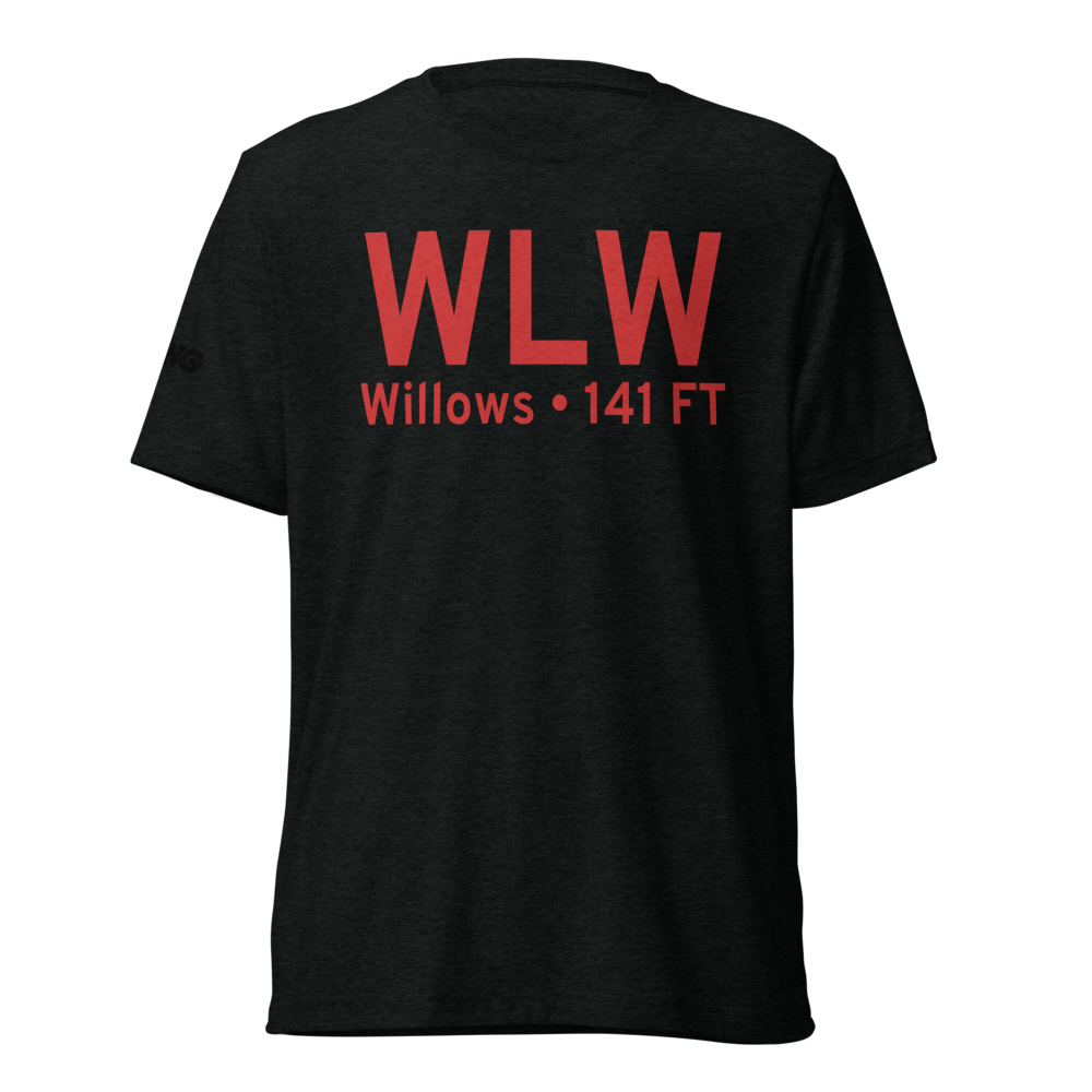 Willows (KWLW) Airport Tri-blend T-Shirt 