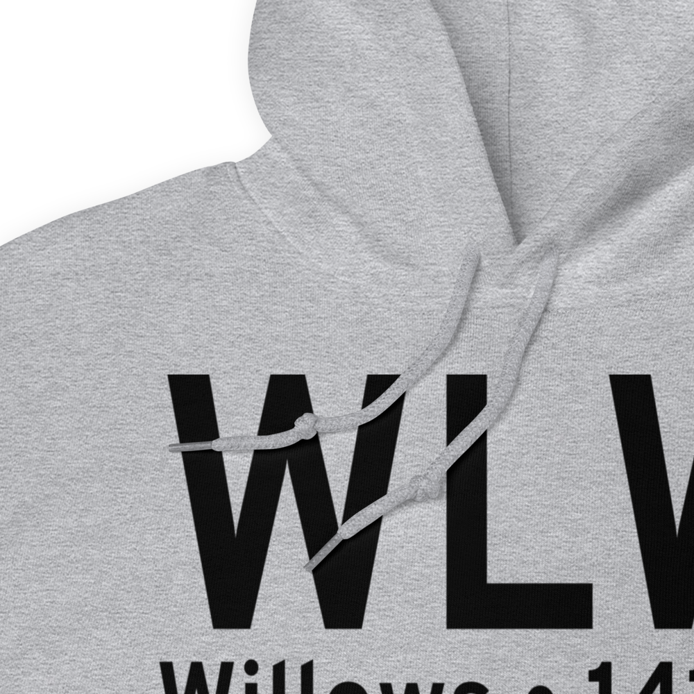 Willows (KWLW) Airport Hoodie Sweatshirt 