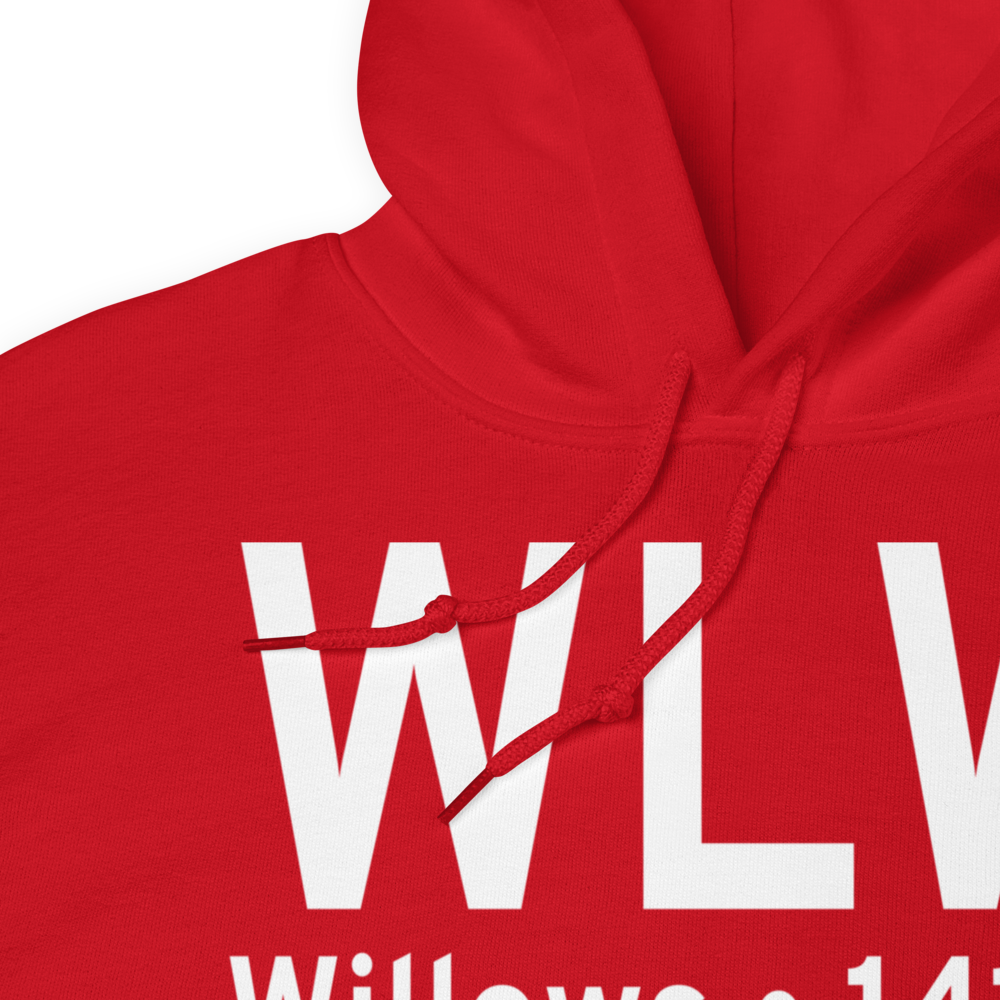 Willows (KWLW) Airport Hoodie Sweatshirt 