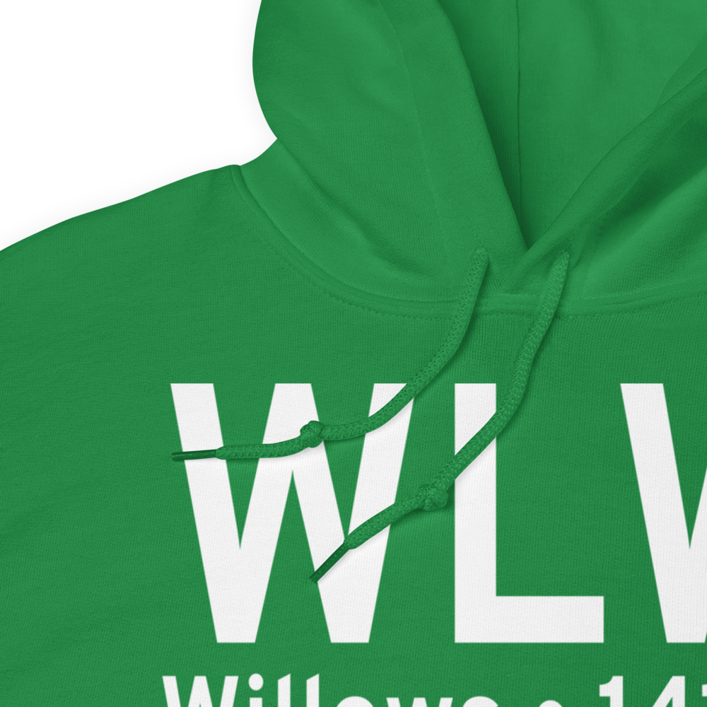 Willows (KWLW) Airport Hoodie Sweatshirt 
