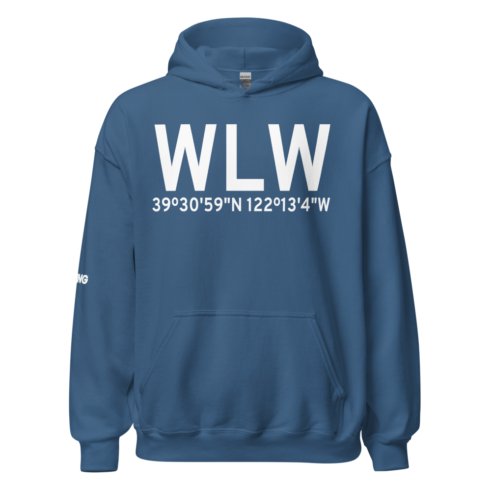 Willows (KWLW) Airport Hoodie Sweatshirt 