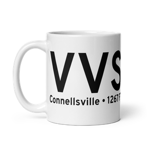 Connellsville (KVVS) Airport Mug