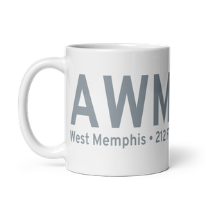 West Memphis (KAWM) Airport Mug