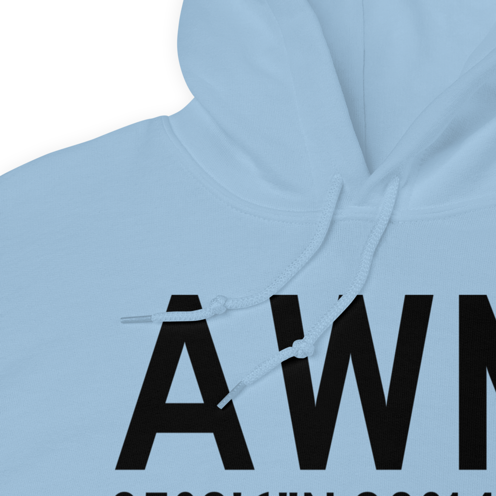 West Memphis (KAWM) Airport Hoodie Sweatshirt 