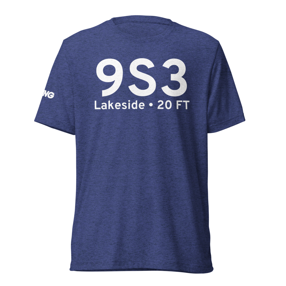 Lakeside (9S3) Airport Tri-blend T-Shirt 
