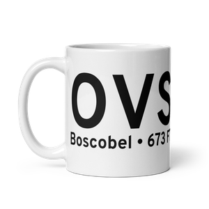 Boscobel (KOVS) Airport Mug