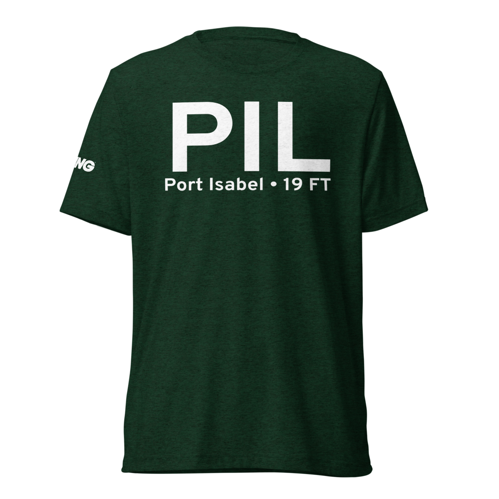 Port Isabel (KPIL) Airport Tri-blend T-Shirt 