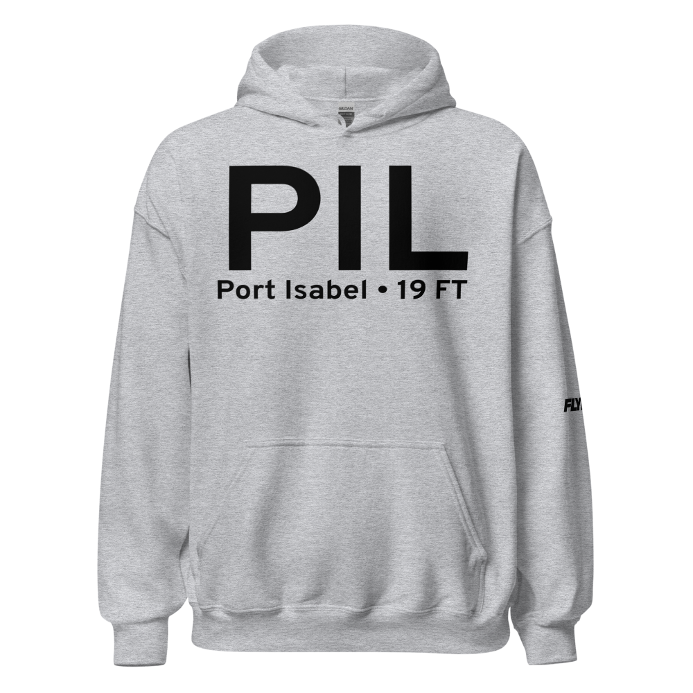 Port Isabel (KPIL) Airport Hoodie Sweatshirt 
