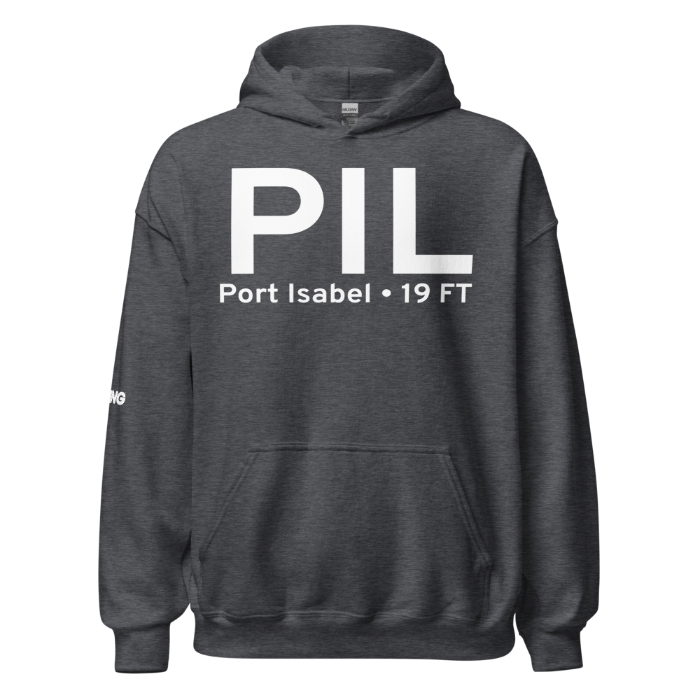 Port Isabel (KPIL) Airport Hoodie Sweatshirt 