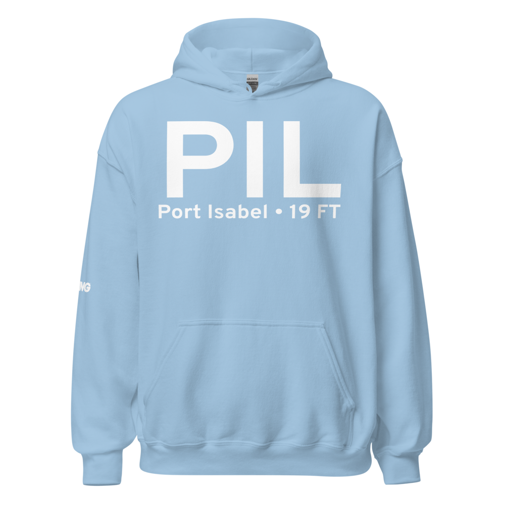 Port Isabel (KPIL) Airport Hoodie Sweatshirt 