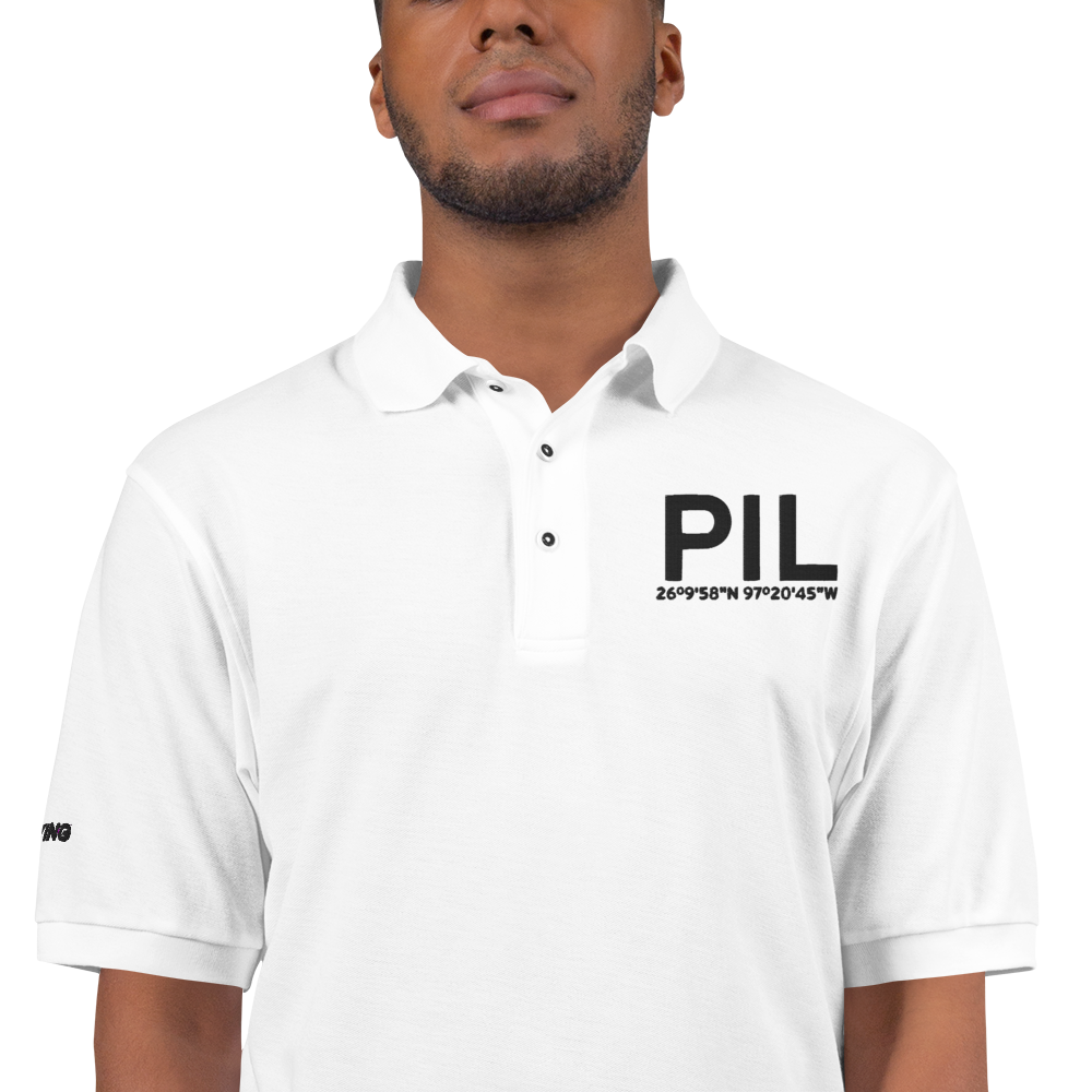 Port Isabel (KPIL) Airport Port Authority Embroidered Polo Shirt 