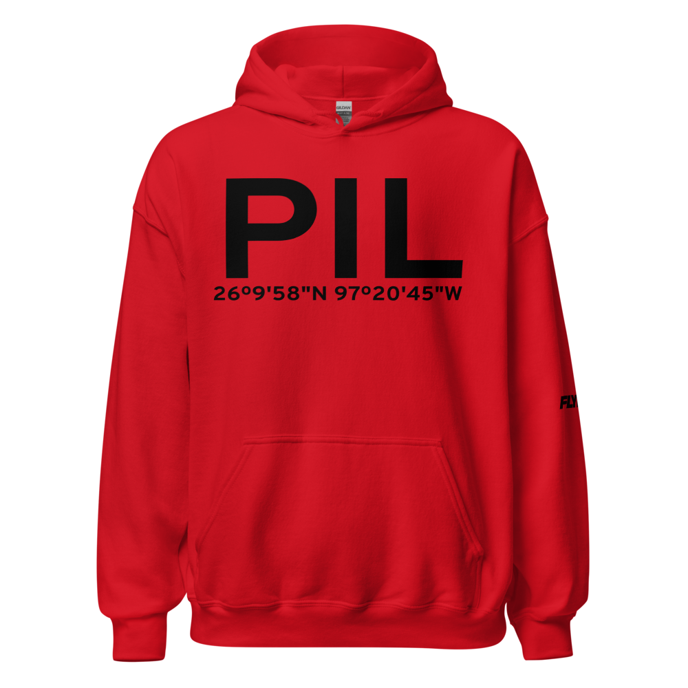 Port Isabel (KPIL) Airport Hoodie Sweatshirt 