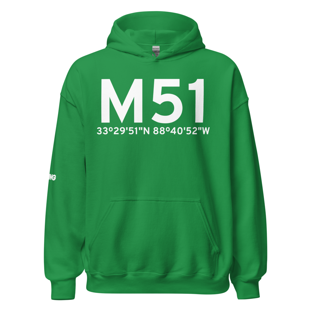 Starkville (KM51) Airport Hoodie Sweatshirt 