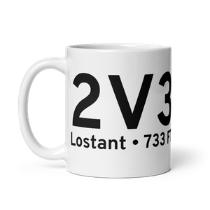 Lostant (2V3) Airport Mug
