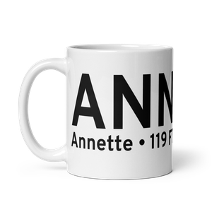 Annette (PANT) Airport Mug
