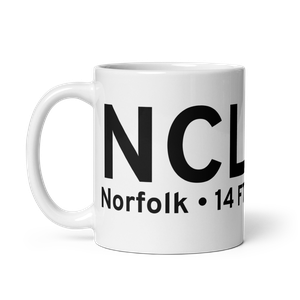 Norfolk (NCL) Airport Mug