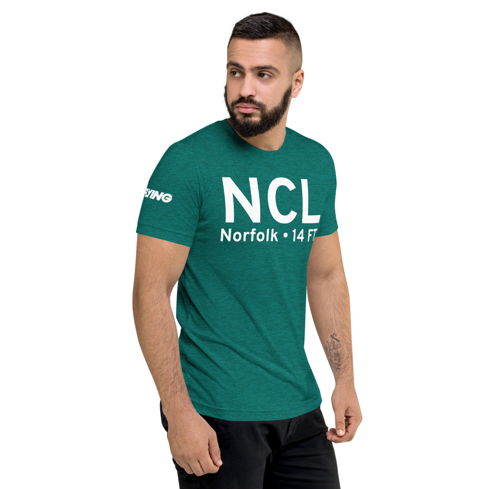 Norfolk (NCL) Airport Tri-blend T-Shirt 
