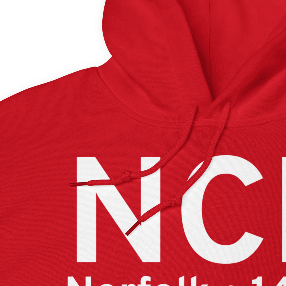 Norfolk (NCL) Airport Hoodie Sweatshirt 