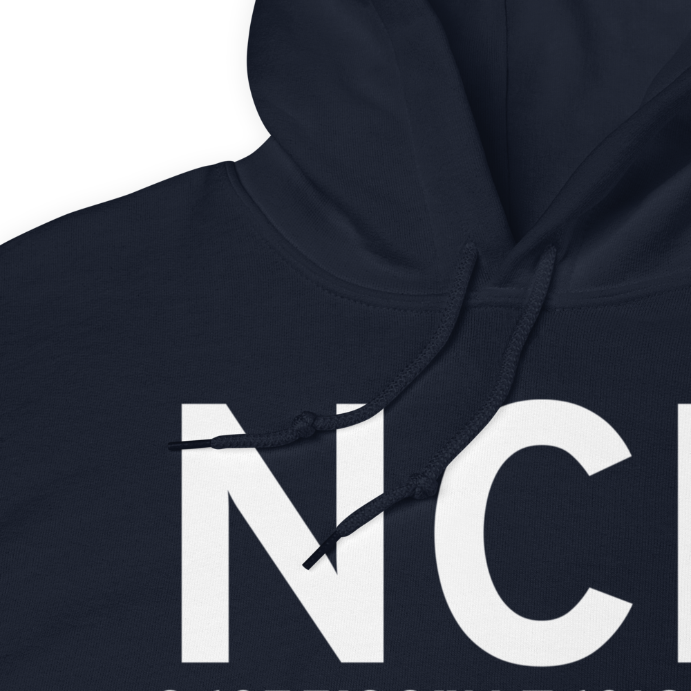 Norfolk (NCL) Airport Hoodie Sweatshirt 