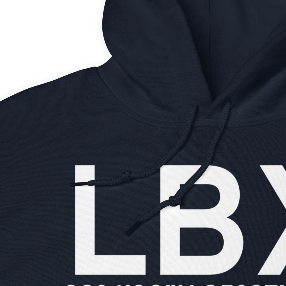 Angleton/Lake Jackson (KLBX) Airport Hoodie Sweatshirt 