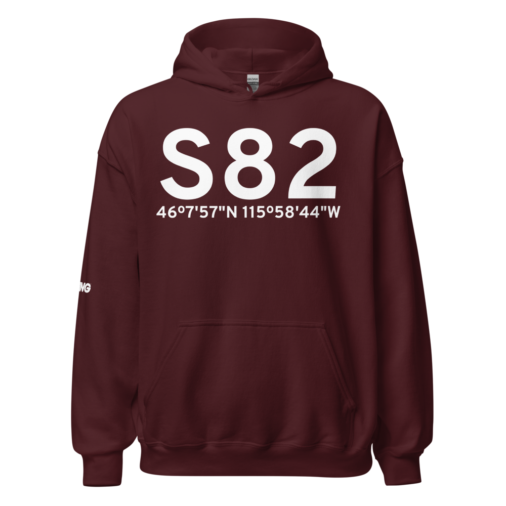 Kooskia (S82) Airport Hoodie Sweatshirt 