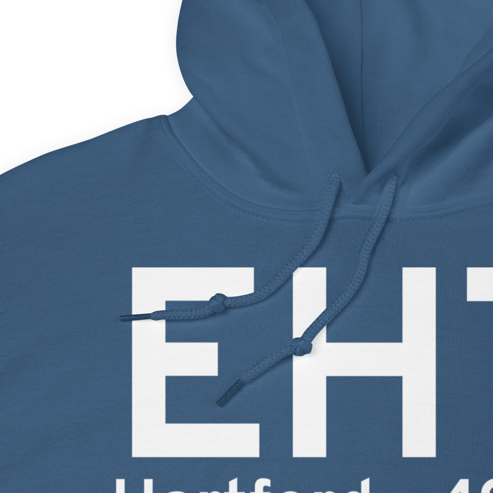 Hartford (KEHT) Airport Hoodie Sweatshirt 