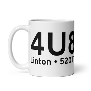 Linton (4U8) Airport Mug