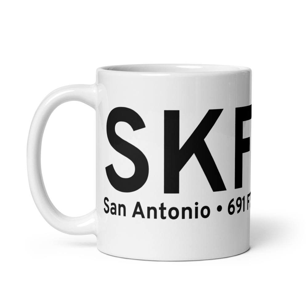 San Antonio (KSKF) Airport Mug 