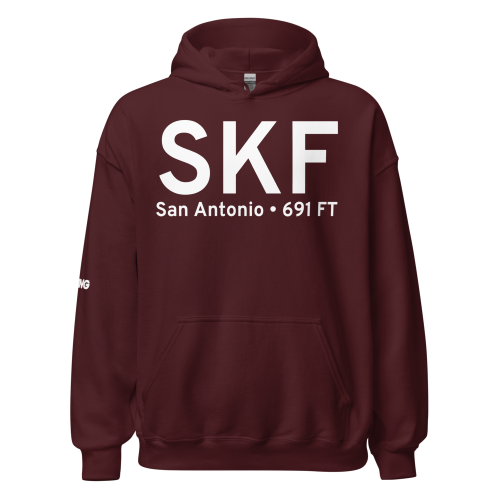 San Antonio (KSKF) Airport Hoodie Sweatshirt 