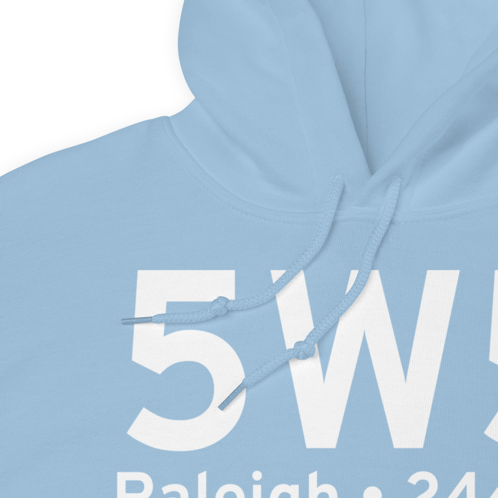 Raleigh (K5W5) Airport Hoodie Sweatshirt 