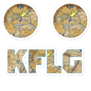 Flagstaff Pulliam Airport (FLG) VFR Sectional Sticker Pack