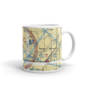 Fort Morgan Municipal Airport (FMM) VFR Sectional  Mug