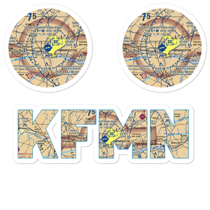 Four Corners Regional Airport (FMN) VFR Sectional Sticker Pack
