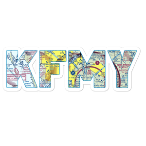 Page Field (FMY) VFR Sectional Sticker