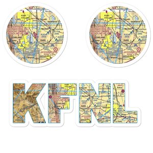 Northern Colorado Regional Airport (FNL) VFR Sectional Sticker Pack