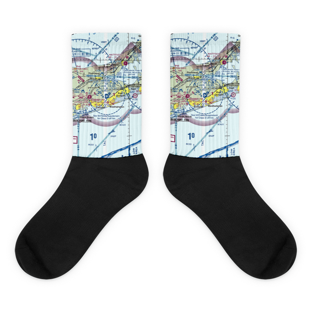 Francis S Gabreski Airport (FOK) VFR Sectional Socks 