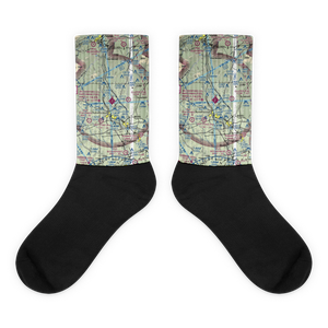 Rutherford County Marchman Field (FQD) VFR Sectional Socks