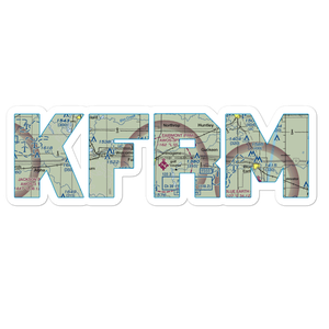 Fairmont Municipal Airport (FRM) VFR Sectional Sticker