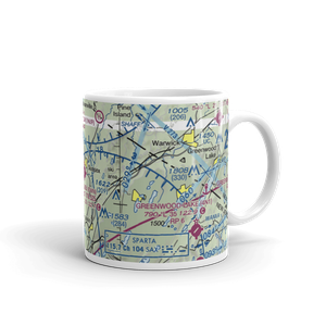 Sussex Airport (FWN) VFR Sectional  Mug