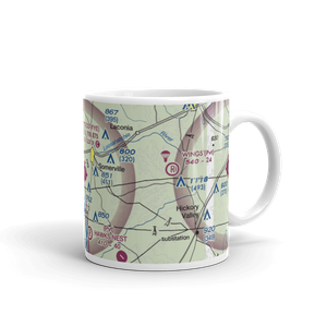 Fayette County Airport (FYE) VFR Sectional  Mug